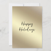 Invitation Gold red string lumières entreprise Cocktail party (Dos)