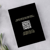 Invitation Gold Retro Typographie Graduation Party