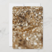 Invitation Gold Sequins Adult double Joint Birthday Party (Dos)