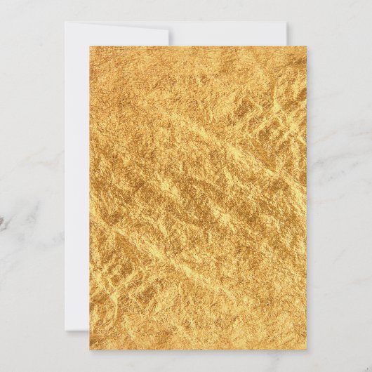 Invitation Gold Silver Rocket Ship Espace Extérieur Anniversa (Dos)