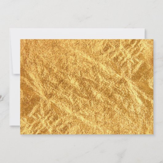 Invitation Gold Silver Rocket Ship Espace Extérieur Anniversa (Dos)