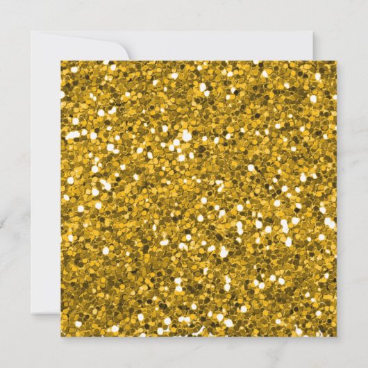 Invitation Gold Sparkles Parties scintillant Red Graduation P (Dos)