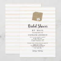 Gold Stripe + boîte d'expédition Fête des mariées 