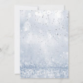 Invitation Gold Tiara Confetti Princess Bokeh Sweet 16 (Dos)