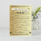 Invitation Gold Well Wives and Advice for the Graduate (Debout devant)