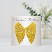 Invitation Gold Wings (Debout devant)