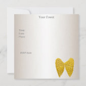 Invitation Gold Wings (Dos)