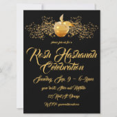 Invitation Golden Apple Rosh Hashanah (Devant)