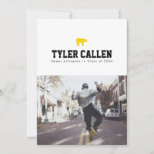 Invitation Golden Bear Varsity Text-only Backer (Devant)