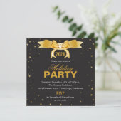 Invitation Golden Bow (Debout devant)