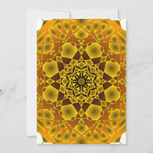 Invitation Golden card (Dos)