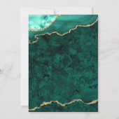 Invitation Golden Green Nursing School Graduation Party (Dos)