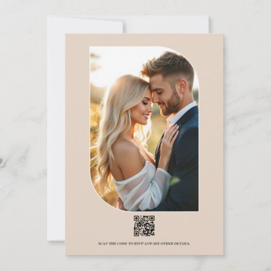 Invitation Golden Marigold, Terra Honey & Umber Spice Wedding (Dos)