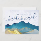 Invitation Golden Mountain Seras-Tu Ma Proposition De Maître (Devant)