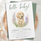 Invitation Golden Retriever Chien Chien Chien Chien Chien Mod