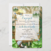 Invitation Golden Royal Peacock Temple Dreams (Devant)