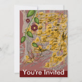 Invitation Golden Woods (Devant)