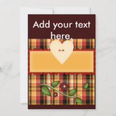 Invitation Golden Woods (Dos)