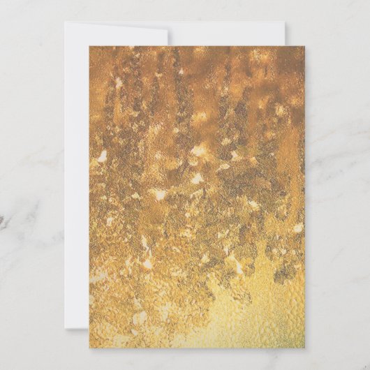 Invitation Goldrush (Devant)