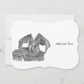 Invitation Golem Gargoyle (Devant)