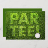 Invitation Golf (Devant / Derrière)