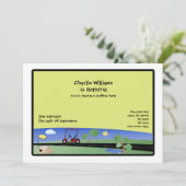 Invitation Golf (Debout devant)