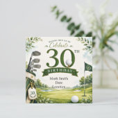 Invitation Golf 30e Anniversaire (Debout devant)