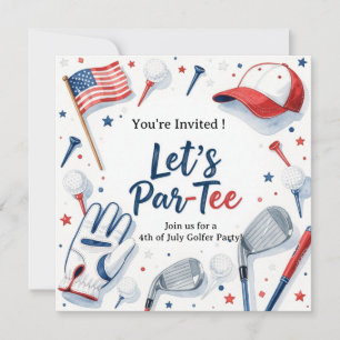Invitation GOLF  4 juillet   Fête de l'Indépendance des golfe