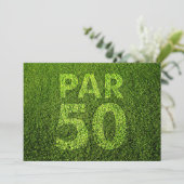 Invitation Golf 50e anniversaire (Debout devant)