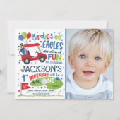 Invitation Golf Anniversaire Trou en un Golf 1er Anniversaire (Devant)