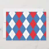 Invitation Golf Anniversaire Trou en un Golf 1er Anniversaire (Dos)