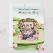 Invitation Golf Bachelorette Party sur golf (Devant)