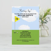 Invitation Golf Birthday Event (Debout devant)