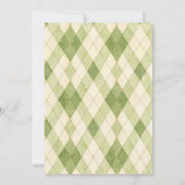 Invitation Golf Boy First Birthday Par-Tee Hole In One  (Dos)