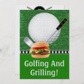 Invitation Golf Cookout Event - SRF (Devant / Derrière)