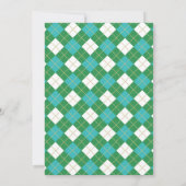 Invitation Golf Course fête d'anniversaire (Dos)