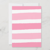 Invitation Golf Fore Birthday Girl Golf 4e fête d'anniversair (Dos)