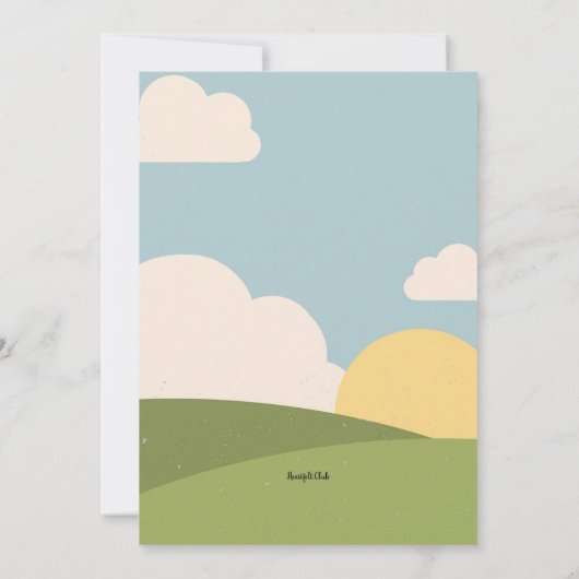 Invitation Golf Greens (Dos)