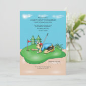 Invitation Golf N'importe (Debout devant)