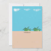 Invitation Golf N'importe (Dos)