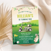 Invitation Golf PAR-TEE 2e anniversaire