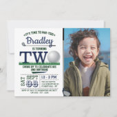 Invitation Golf PAR-TEE 2ème anniversaire Photo (Devant)