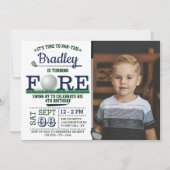 Invitation Golf PAR-TEE 4ème anniversaire Photo (Devant)