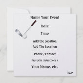 Invitation Golf Party - SRF (Dos)