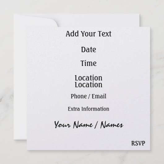 Invitation Golf - SRF (Dos)