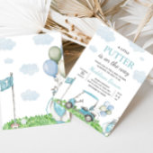 Invitation Golf Un Petit Baby shower À Putter