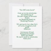 Invitation Golf Wedding on the golf course (Dos)