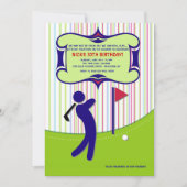 Invitation Golfer #2 (Devant)