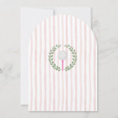 Invitation Golfing Birthday Party (Dos)