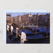 Invitation Gondolas (Devant / Derrière)